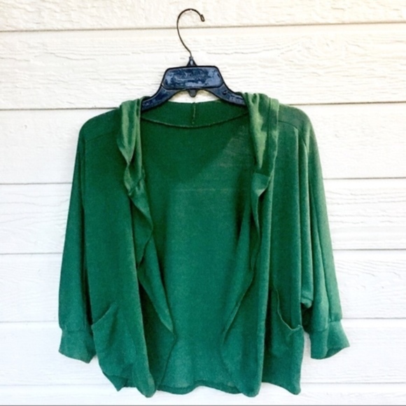 SUPER CUTE 3/4 SLEEVE LIGHT CARDIGAN - Picture 1 of 8
